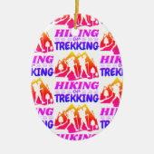 Décoration En Céramique Randonnée ou trekking (Devant)