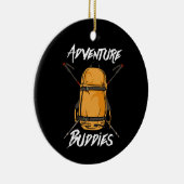 Décoration En Céramique Randonnées Émindies Couples (Droite)