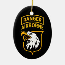 Ranger Airborne Screaming Eagles Patch
