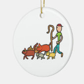 Décoration En Céramique Rassemblement des chats (Gauche)