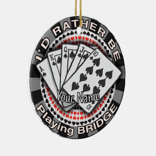 Décoration En Céramique Rather Play Bridge (Droite)