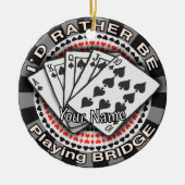 Décoration En Céramique Rather Play Bridge (Devant)