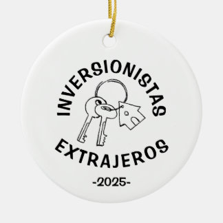 Décoration En Céramique Real Estate Investor, Inversionistas Extrajeros