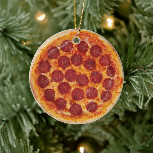 Décoration En Céramique Realistic Pizza Ornament (Arbre)
