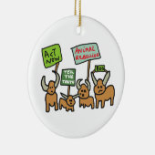 Décoration En Céramique Rébellion animale (Droite)