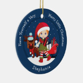 Décoration En Céramique Red Hair Girl Elf (Droite)