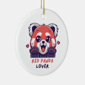 Décoration En Céramique Red Panda Lover (Droite)