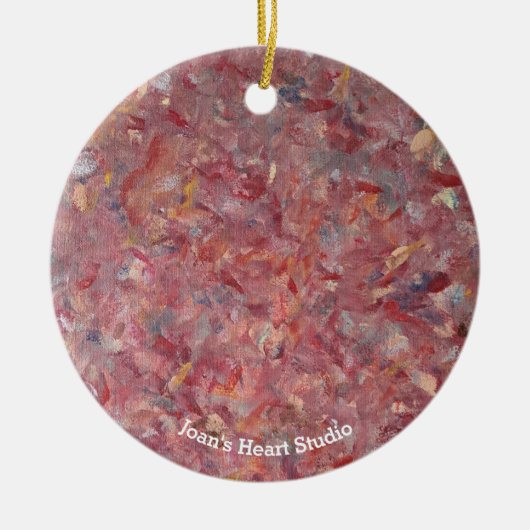 Décoration En Céramique Red Velvet Ornament (Devant)