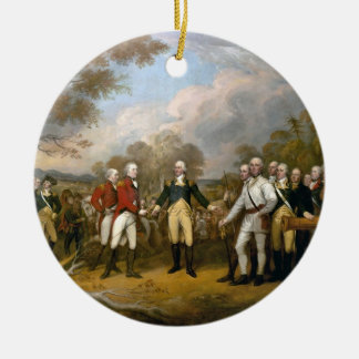 Décoration En Céramique Reddition du Général Burgoyne - 1822