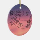 Décoration En Céramique Reed Psychologue White (Droite)