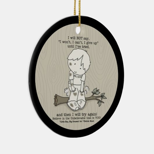 Décoration En Céramique Réessayer (Droite)