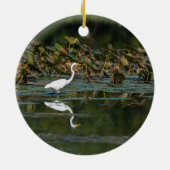 Décoration En Céramique Réflexion de l'aigle blanc (Dos)