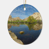 Décoration En Céramique Réflexion du barrage Barker à Joshua Tree II (Gauche)