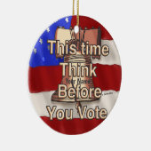 Décoration En Céramique Réflexion et vote (Droite)