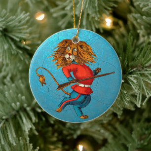 Décoration En Céramique Regal Roar : British Lion Royal Guard