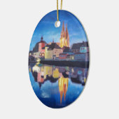 Décoration En Céramique Regensburg, Bavaria at Dawn (Gauche)