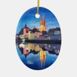 Décoration En Céramique Regensburg, Bavaria at Dawn