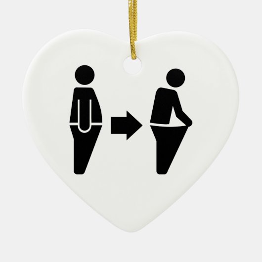 Décoration En Céramique Régime desserrant le poids (Devant)