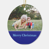 Décoration En Céramique Reindeer Silhouette Christmas Greeting and Photo  (Gauche)