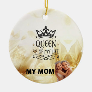 Décoration En Céramique Reine Élégante de ma Vie - ma maman