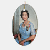 Décoration En Céramique Reine Elizabeth II Reine du Royaume-Uni (Gauche)