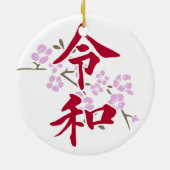 Décoration En Céramique Reiwa 2 (Dos)