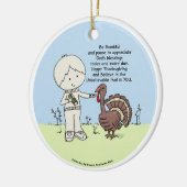 Décoration En Céramique Remerciements et appréciation (Gauche)