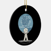 Décoration En Céramique Remerciements pour la force (Droite)