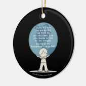 Décoration En Céramique Remerciements pour la force (Gauche)