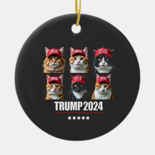 Décoration En Céramique Rendre les chats en sécurité à l'élection de Maga