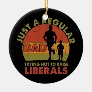 Décoration En Céramique Républicain Juste Un Père Régulier Essayant De 