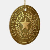 Décoration En Céramique République de joint du Texas (Droite)