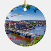 Décoration En Céramique République tchèque de Prague (Dos)