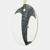 Décoration En Céramique Requin de baleine (Gauche)