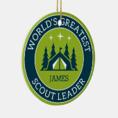 Décoration En Céramique Responsable scout personnalisé (Droite)