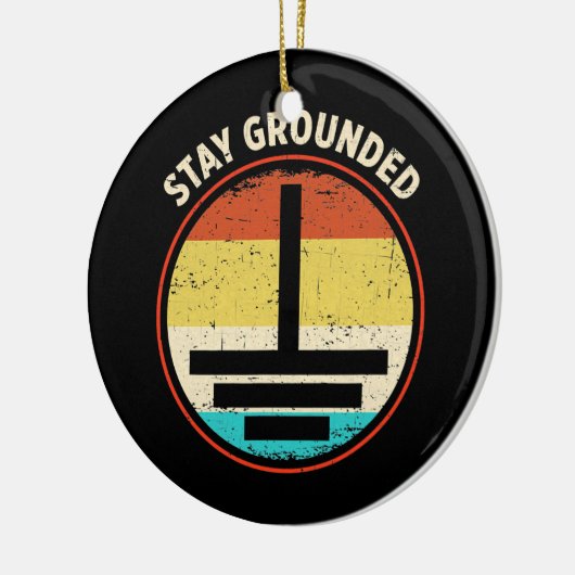 Décoration En Céramique Restez au sol Rétro-électricien (Gauche)