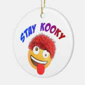 Décoration En Céramique Restez Kooky (Gauche)