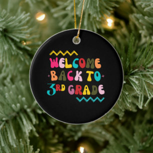 Décoration En Céramique Retour à la 3e année pour les enseignants de trois