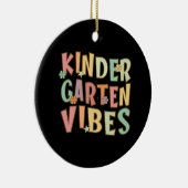 Décoration En Céramique Retour À L'École Maternelle Vibes Retro Enseignant (Droite)