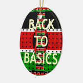 Décoration En Céramique Retour aux bases : Kenya Drapeau Thème de la cultu (Gauche)