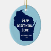 Décoration En Céramique Retourner Wisconsin Blue en 2024 (Droite)