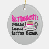 Décoration En Céramique Retraite (Gauche)