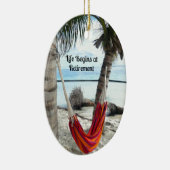 Décoration En Céramique Retraite: Hamac sur la plage (Droite)