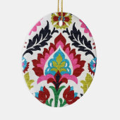 Décoration En Céramique Retro Paisley Floral (Droite)