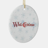 Décoration En Céramique Rêver de la neige de Noël (Droite)