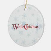 Décoration En Céramique Rêver de la neige de Noël (Gauche)