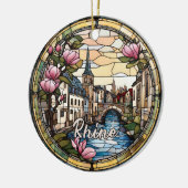 Décoration En Céramique Rhin Allemagne (Gauche)