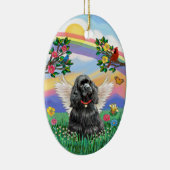 Décoration En Céramique Rianbow Life - Black Cocker Spaniel (Droite)
