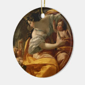 Décoration En Céramique Richesse (huile sur la toile) (Gauche)