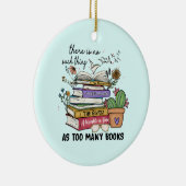 Décoration En Céramique Rien De Trop De Livres (Droite)